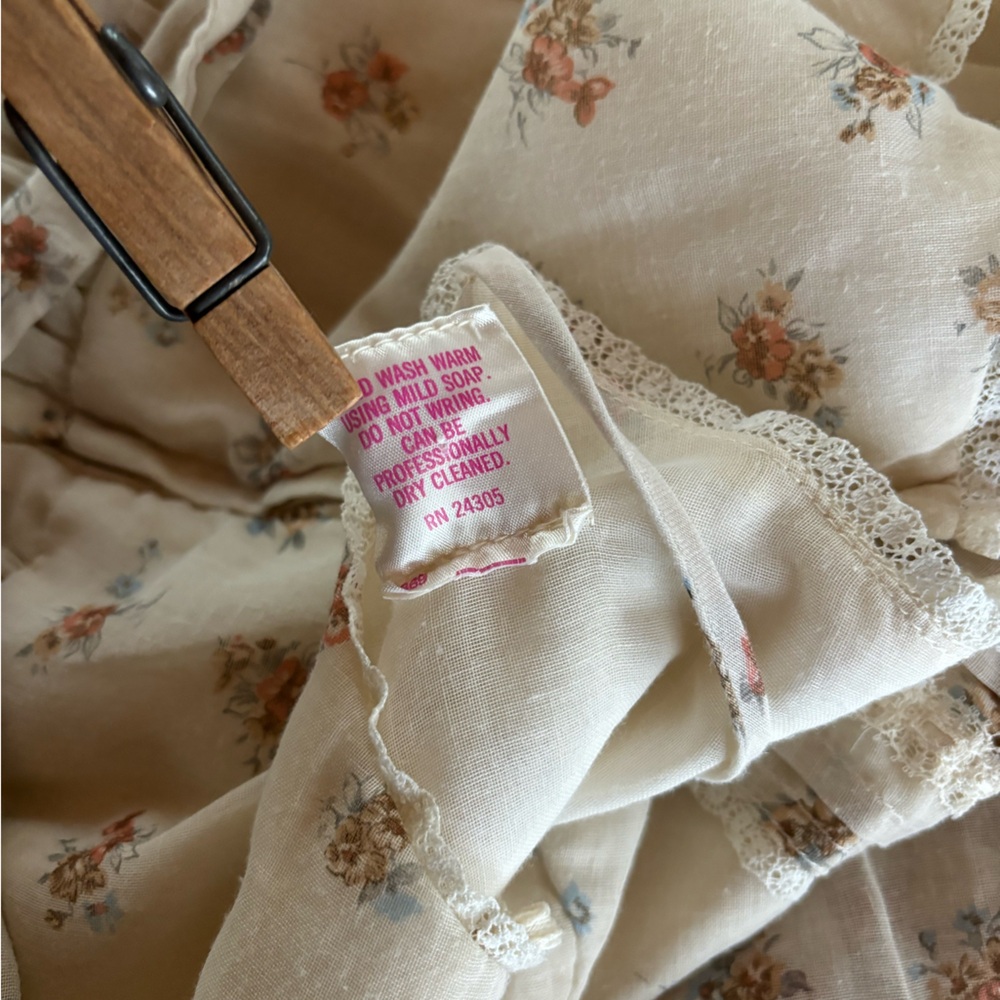 Vintage 70’s Prairie Sundress - Picture 12 of 12
